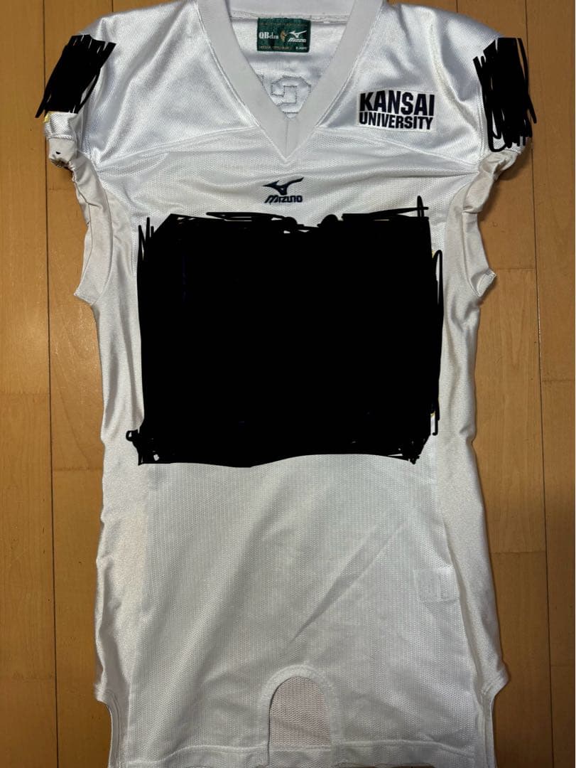 take80KAISERS Mizuno ユニフォーム ホワイト pus00-nm.jpg