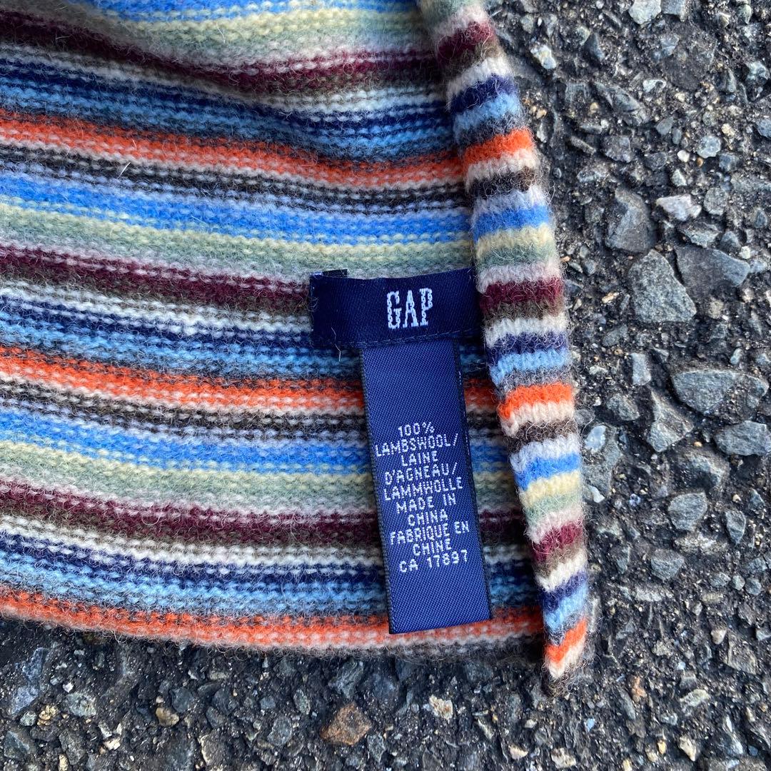 cityboy oldgap マルチボーダー マフラー テック グランジ - メルカリ