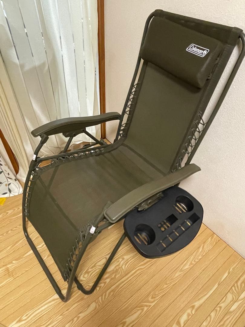 Coleman インフィニティチェア カップホルダー付　オリーブ インフィニティチェア(オリーブ)の通販｜キャンプ用品のコールマン
