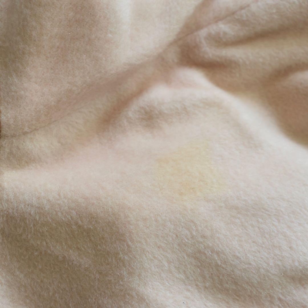 Gianni Versace ウールシルク 起毛オーバーサイズコート 淡色 38