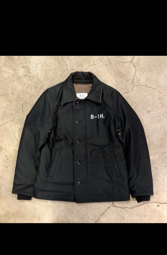 HOUSTON N-1 ヒューストン デイトナブロス デッキジャケット ブラック