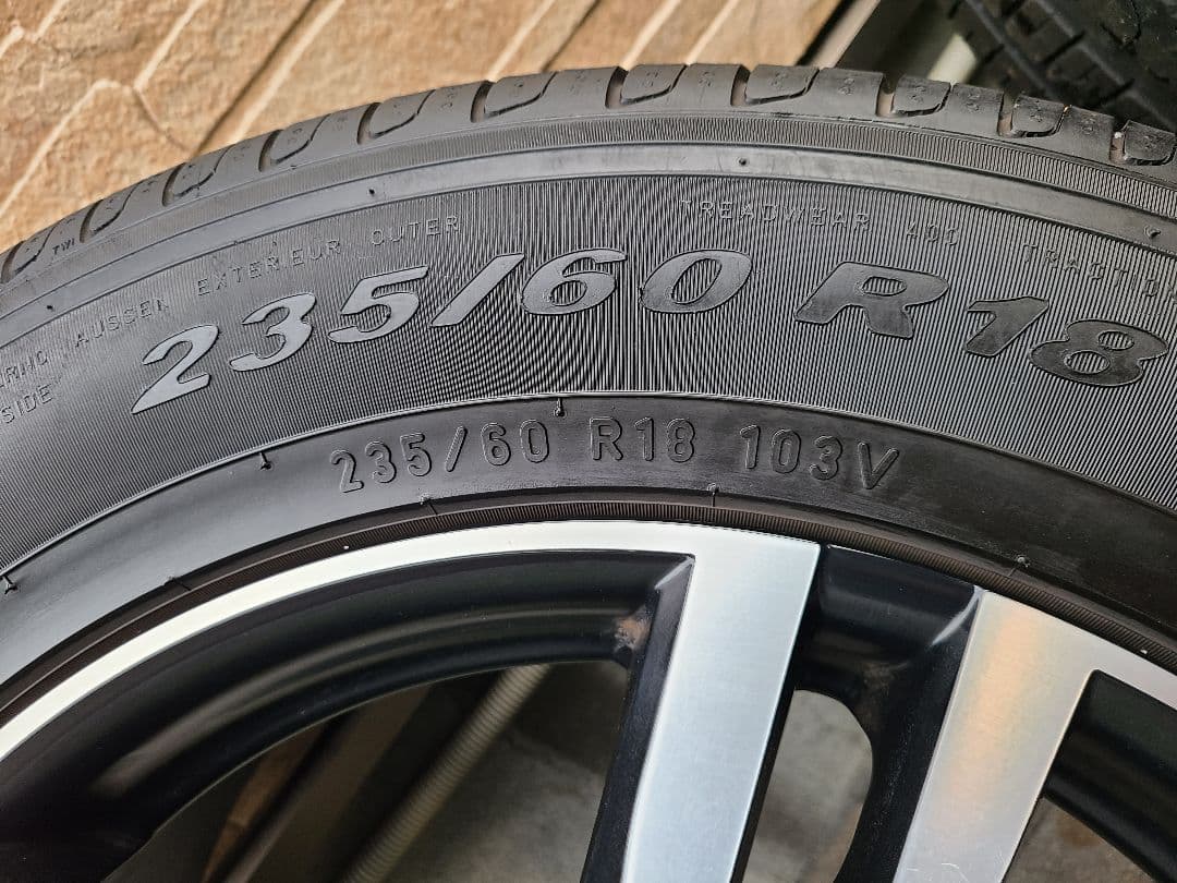 ②【美品】MAK ストックホルム 18in 7.5J +50 PCD108　1本