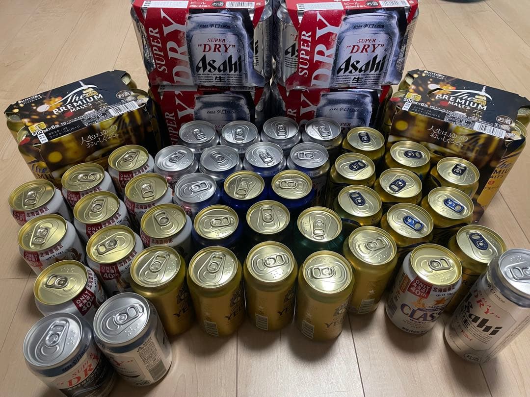 アサヒ スーパードライ ビール セット　77缶 楽天市場】アサヒ スーパードライ 缶ビールセット AS-5N(1セット(350ml