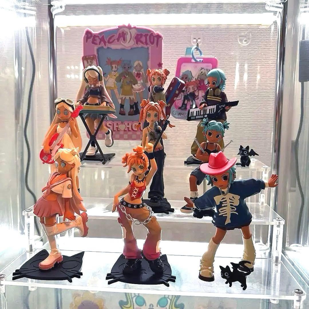 【POPMART】peach riot シークレット含む9体セット など11点 POP MART Lil Peach Riot: Loading! Series Figures – Kouhigh Toys