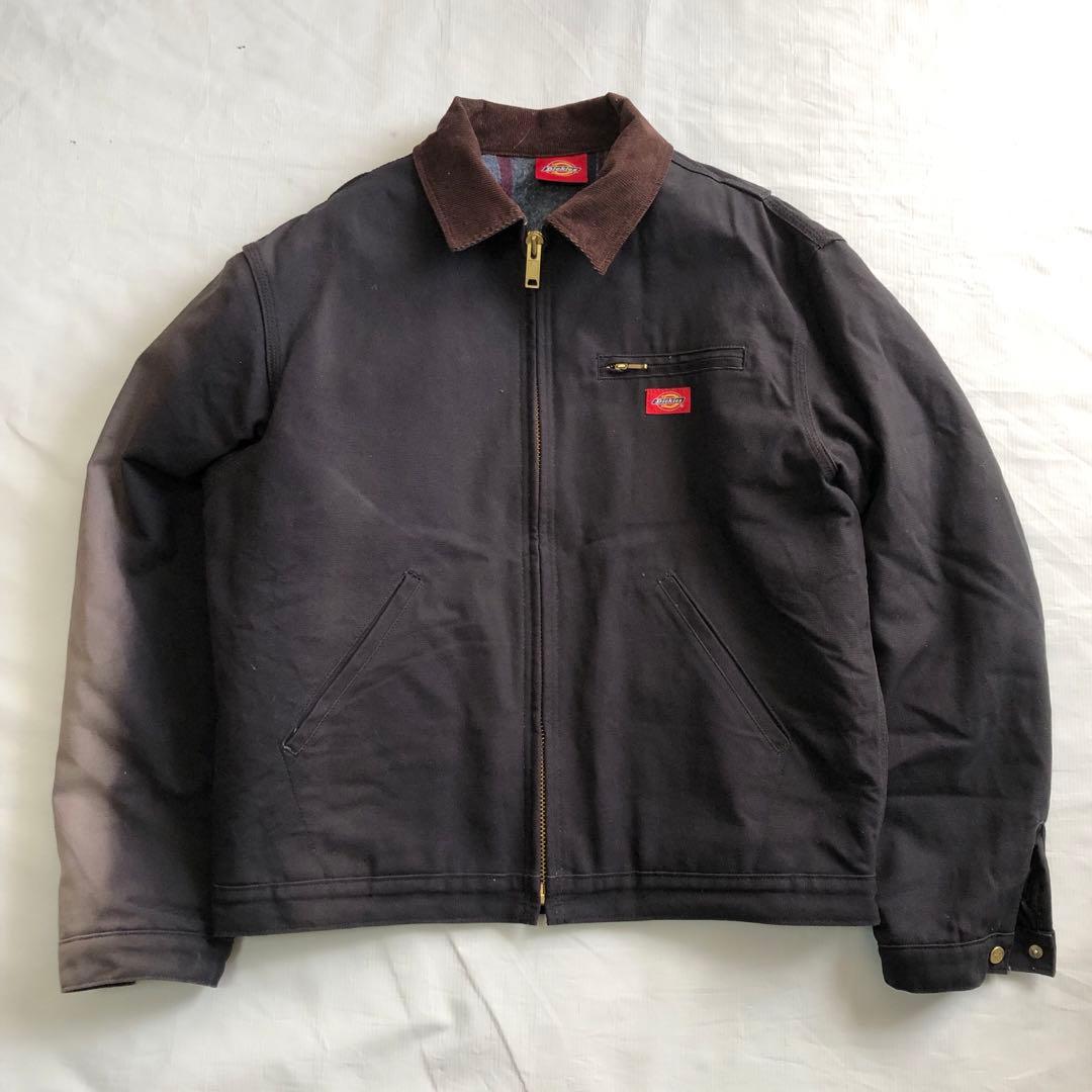 90s Dickies ￼ディッキーズ デトロイトジャケット ブラック 赤タグ