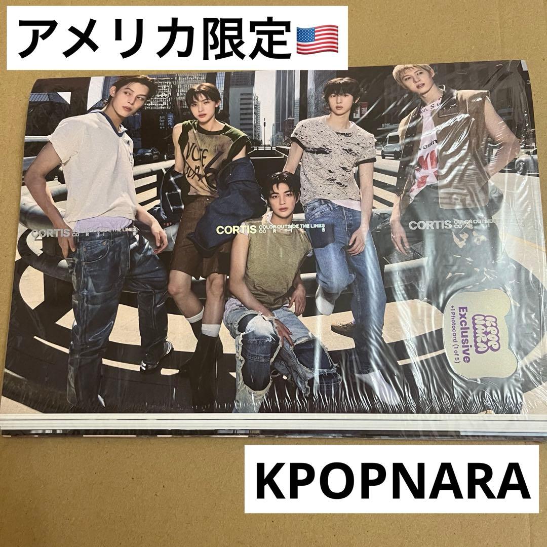 cortis コルティス アメリカ限定 封入トレカ3枚入り KPOPNARA限定 CORTIS ゴンホ ゴノ 封入トレカ コンプ ＋開封済み3形態セット