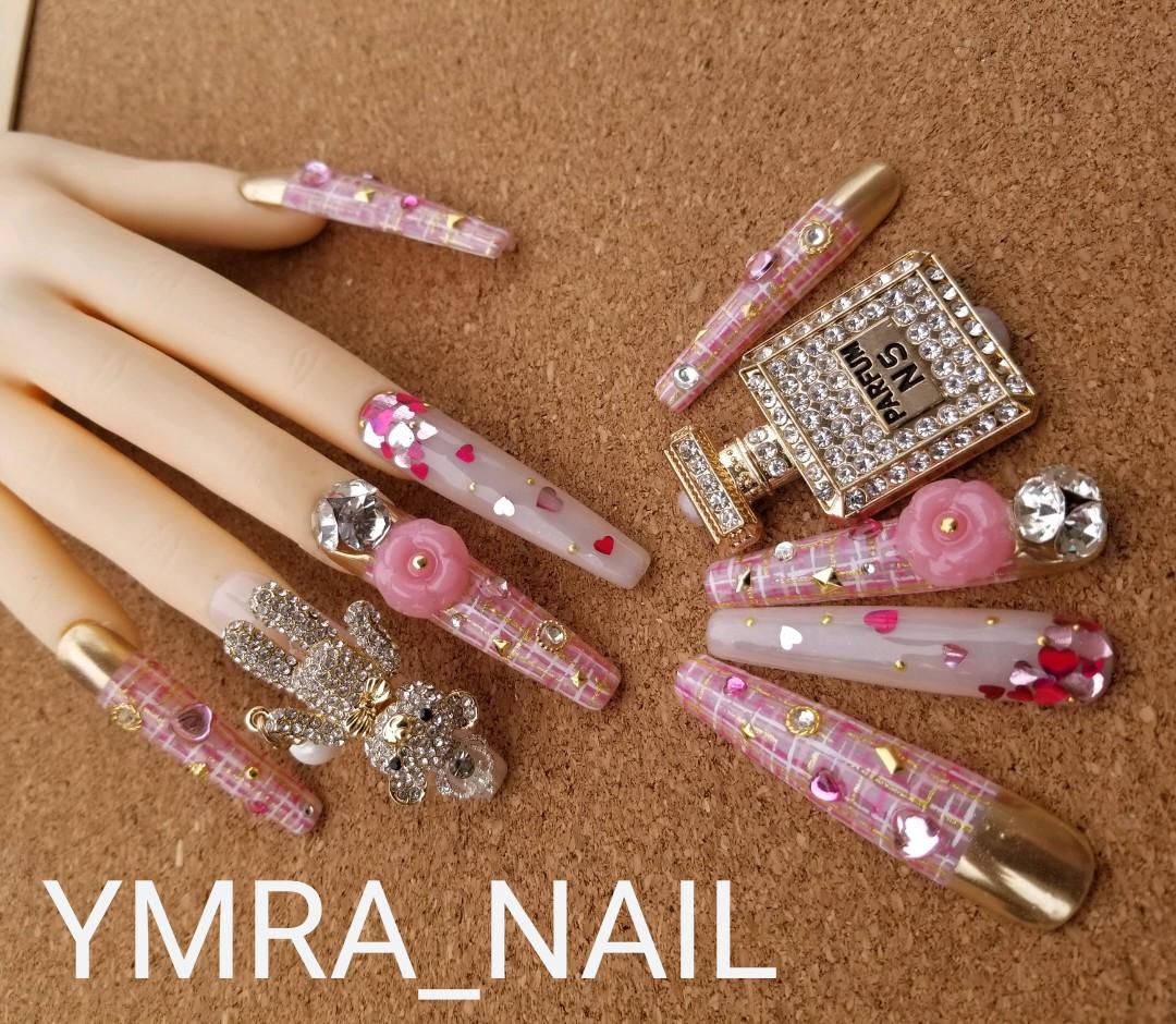 超鬼ロングネイルチップ ギャルネイル NO.12 - メルカリ