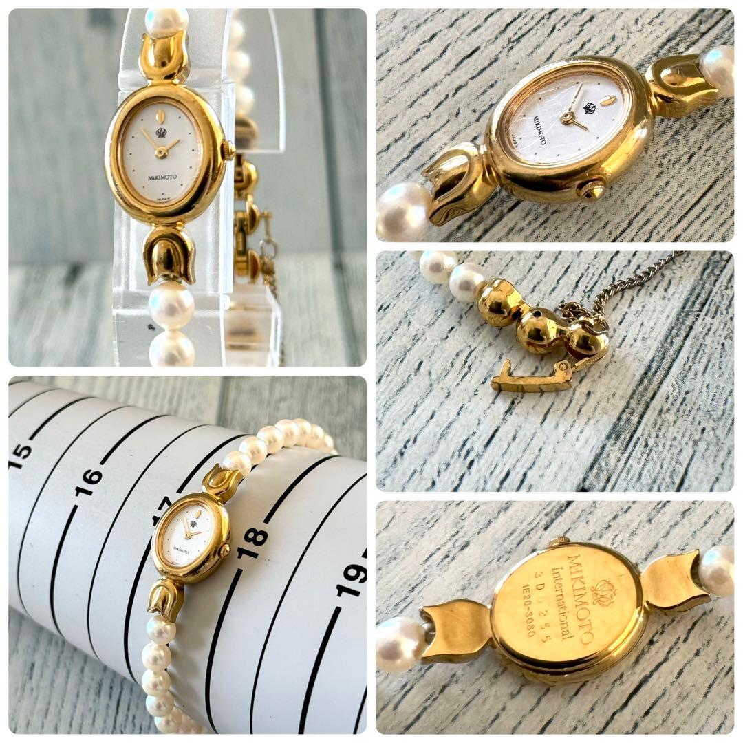 希少】MIKIMOTO ミキモト 腕時計 パール シェル レディース - メルカリ