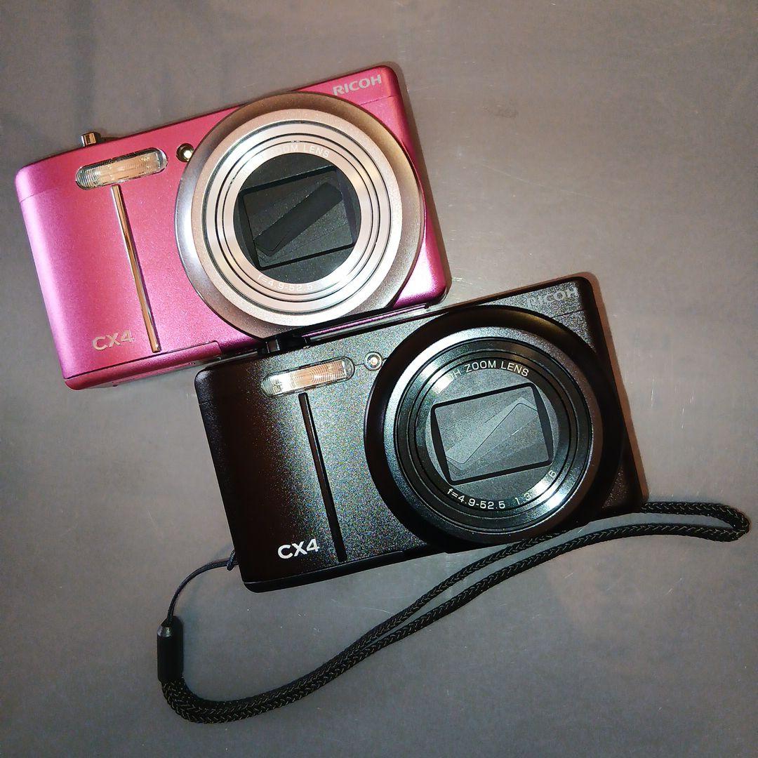 【ジャンク品】RICOH CX4 パープルピンク ブラック まとめ売り ジャンク品】RICOH CX4 パープルピンク ブラック まとめ売り ジャンク