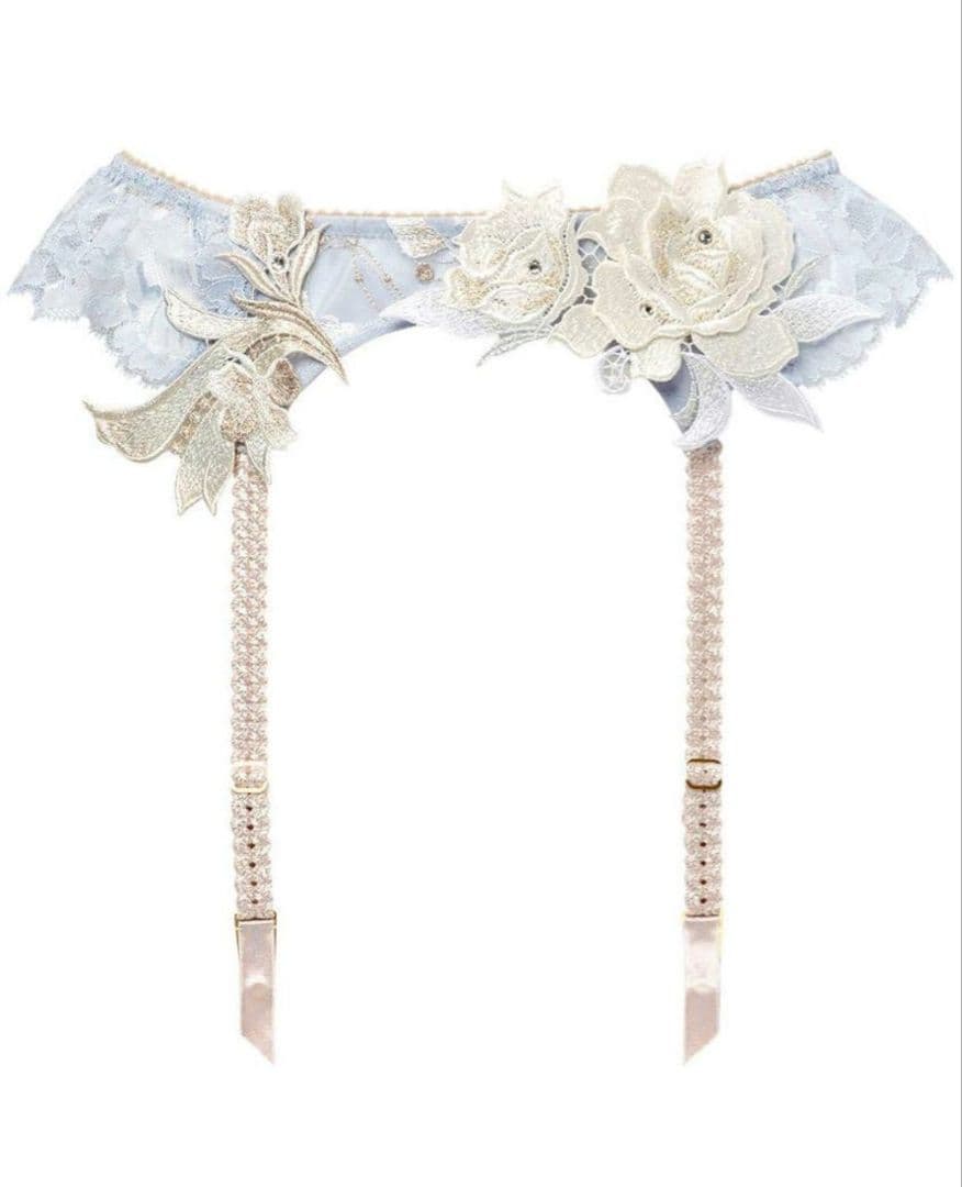 新品　フルタグ付　サルート24グループ GY ガーターベルト　Wacoal サルート 【限定発売商品】 ガーターベルト GTK624｜ワコール直営の