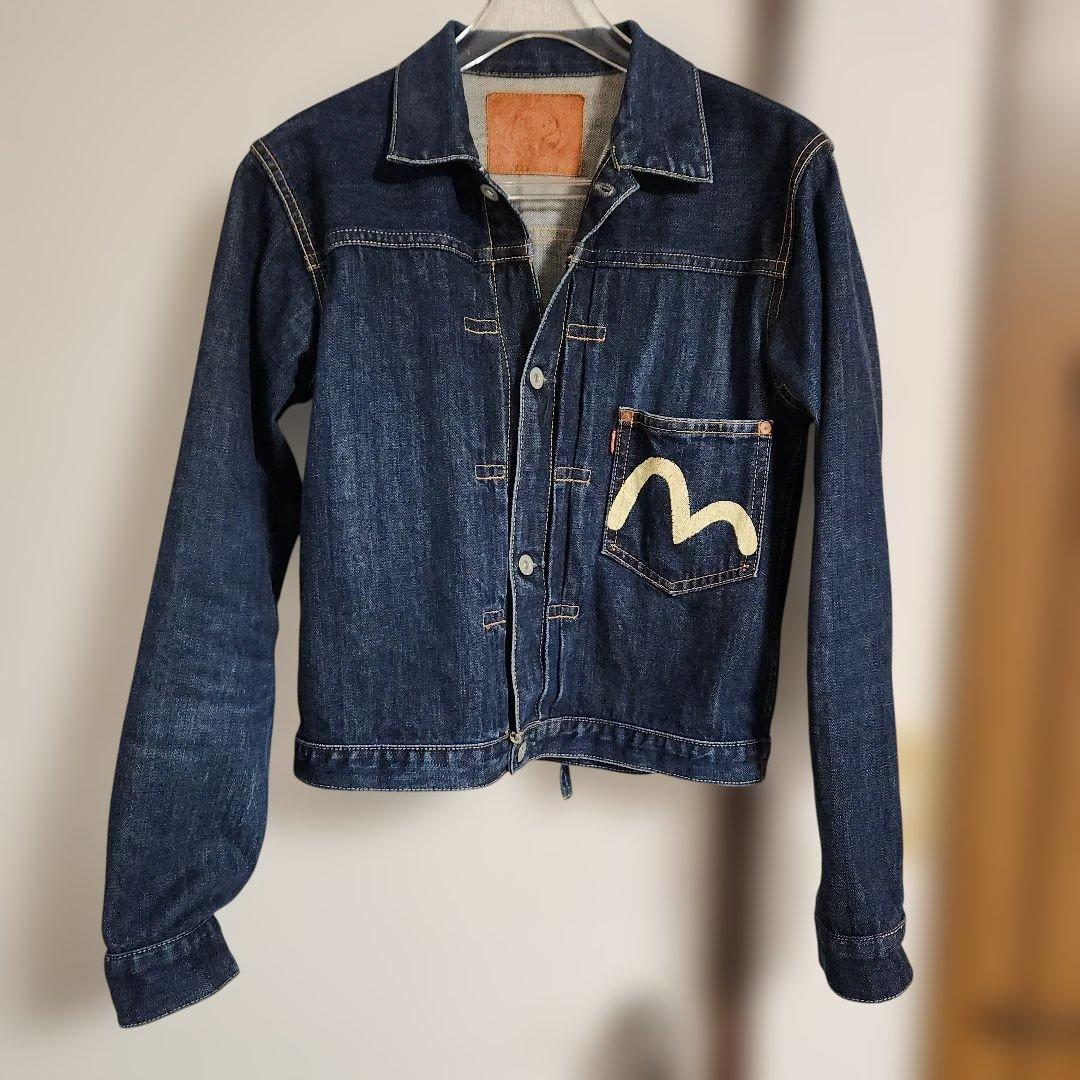 EVISU　テニムGジャン　インディコ EVISU X GDC 刺繍 リラックスフィット デニムジャケット