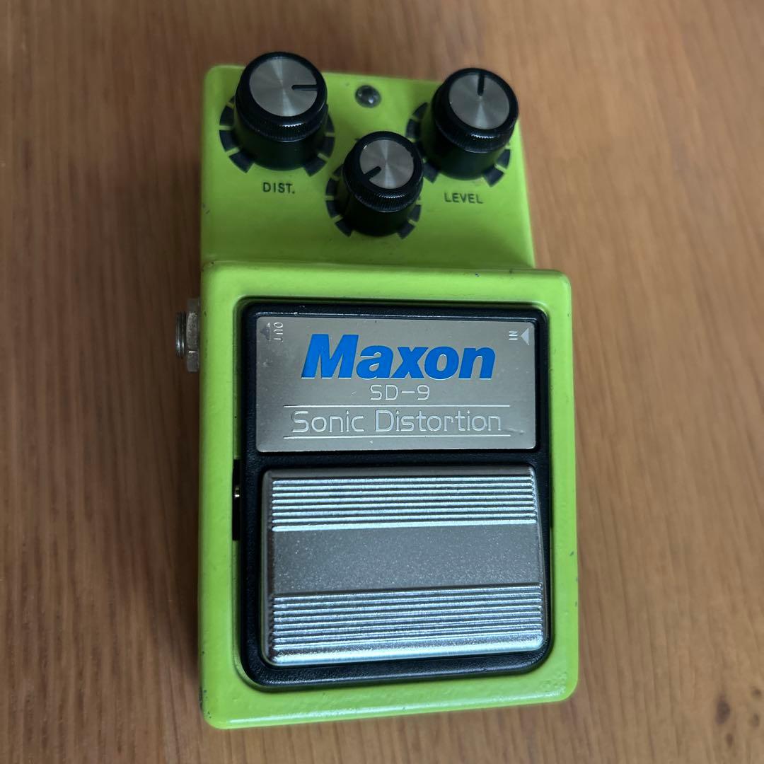 Maxon SD-9 Sonic Distortion エフェクタージャンク扱い Maxon SD-9 Sonic Distortion エフェクタージャンク扱い