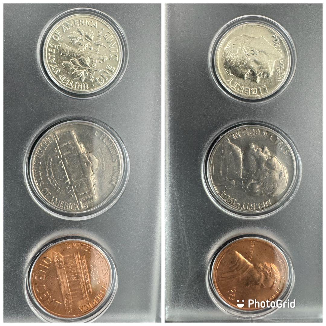 G6123 sv900 銀 アメリカ記念銀貨 6枚 セット 1921年の通販はau PAY