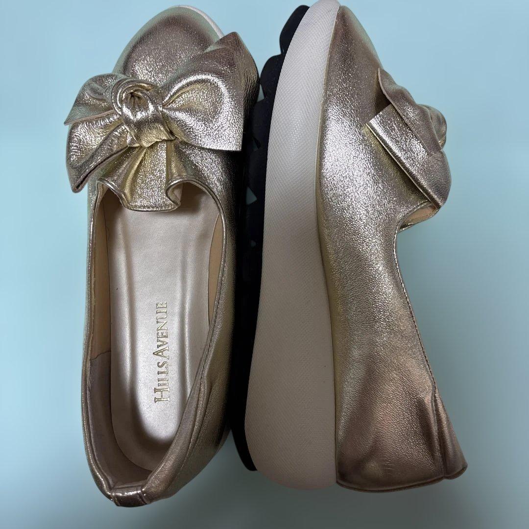 ヒルズアベニュー ヒルズアヴェニュー スリッポン 22.5㎝