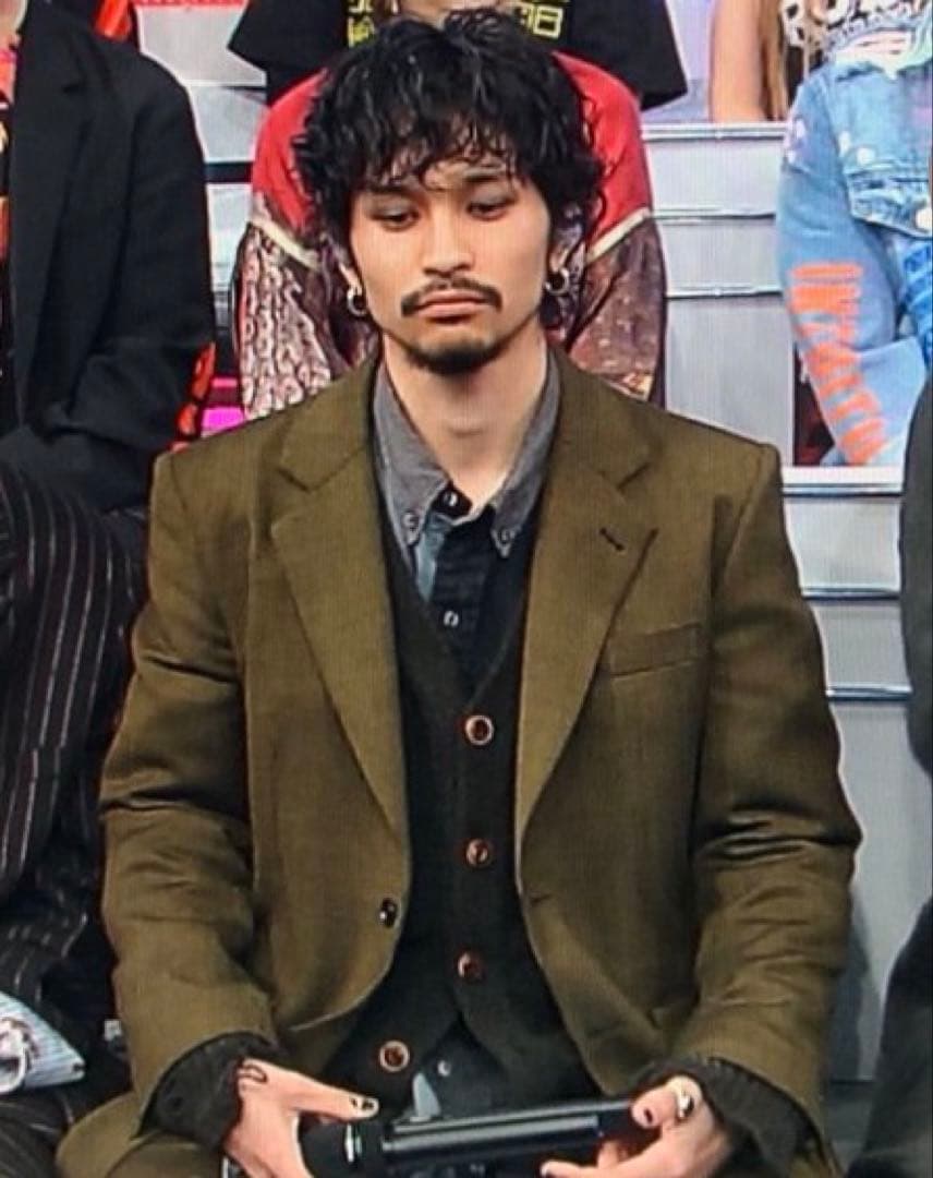 NUMBER (N)INE カート期 ダメージニットカーディガン 常田大希 - メルカリ