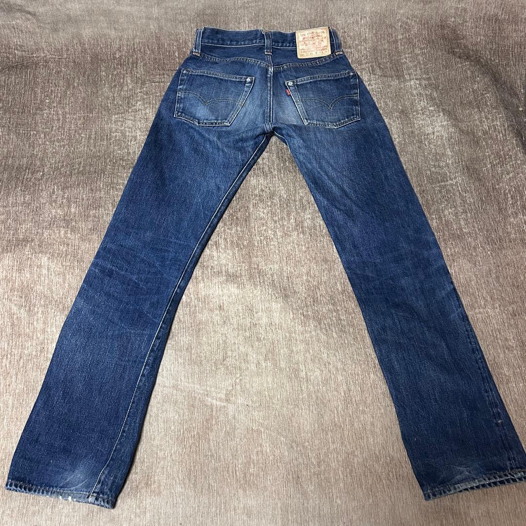 LVC 501XX 47501 刻印 555 ビッグE バレンシア赤耳 USA製 - メルカリ