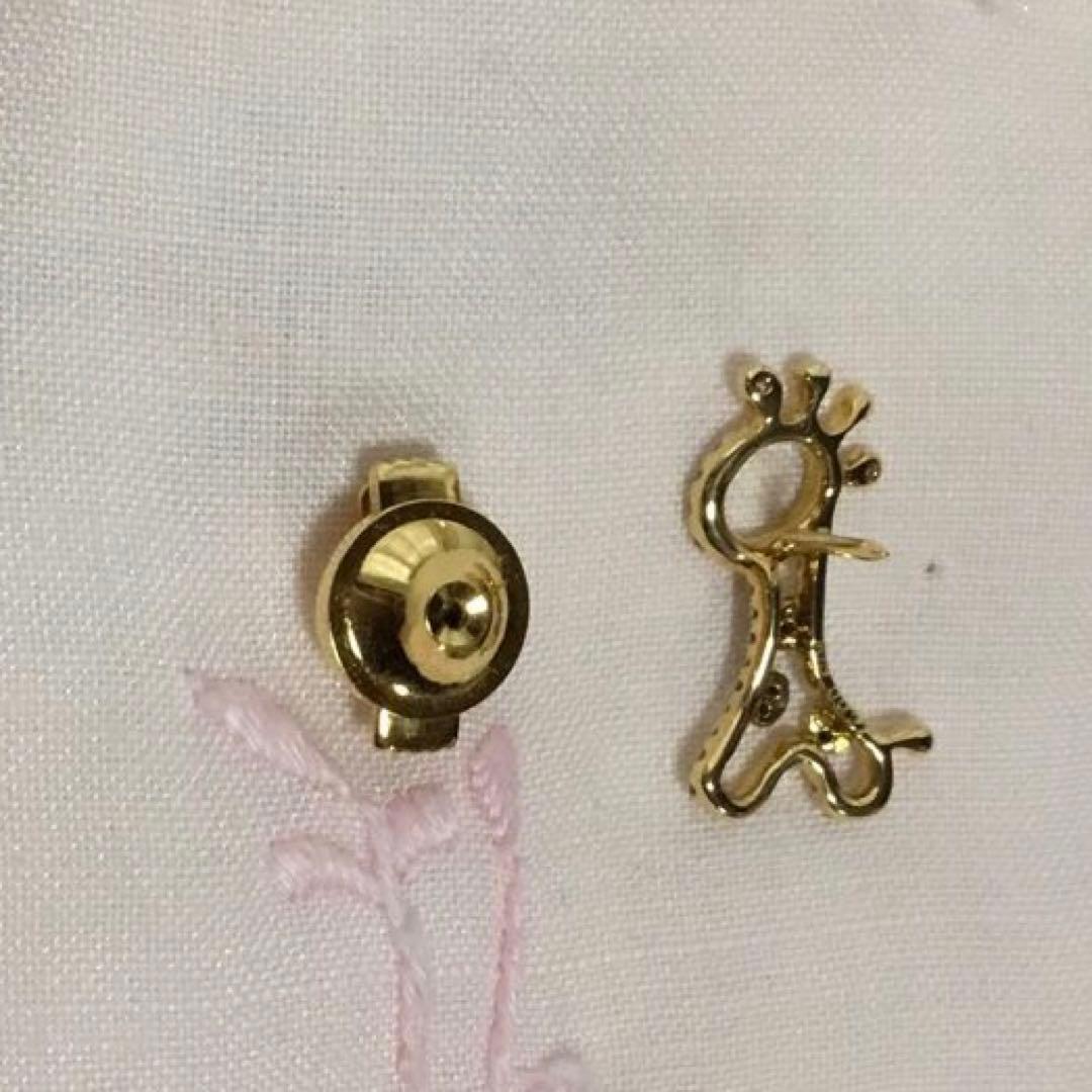 最終お値下げ‼️k18YGダイヤモンドブローチキリン - メルカリ