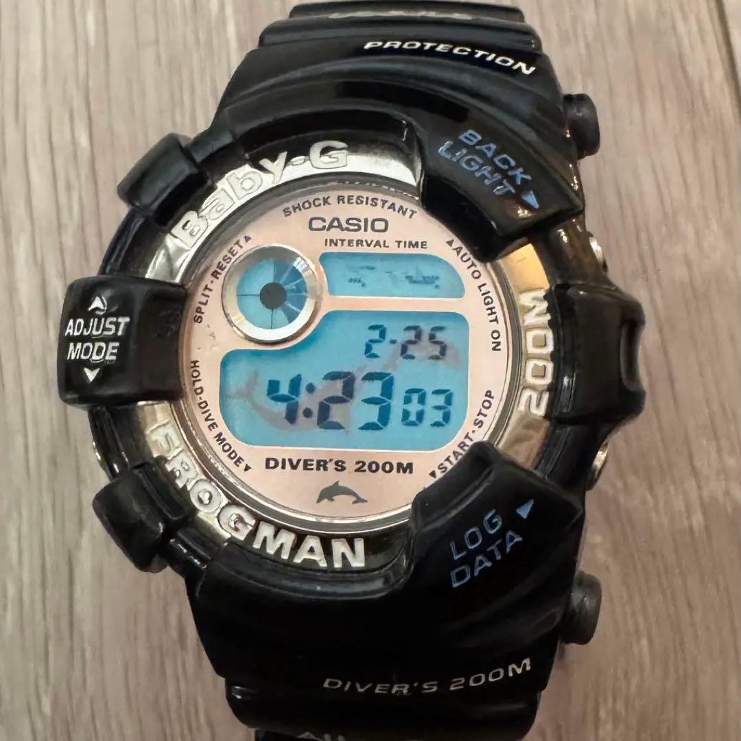 希少】 Baby-G フロッグマン BGW-103K 御蔵島 イルクジ 限定 - メルカリ