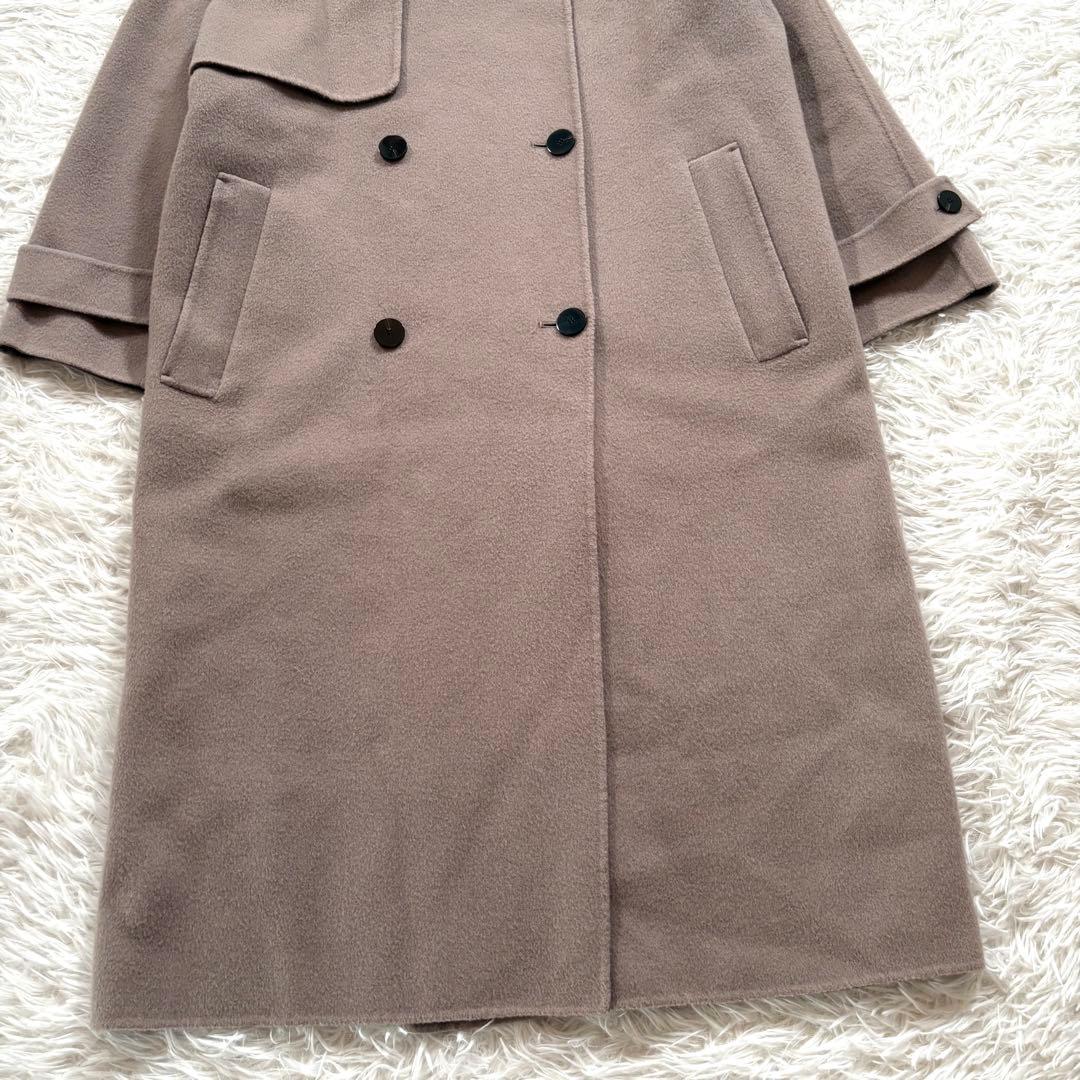 美品✨セオリーリュクス ダブルフェイス バイカラー ロング コート