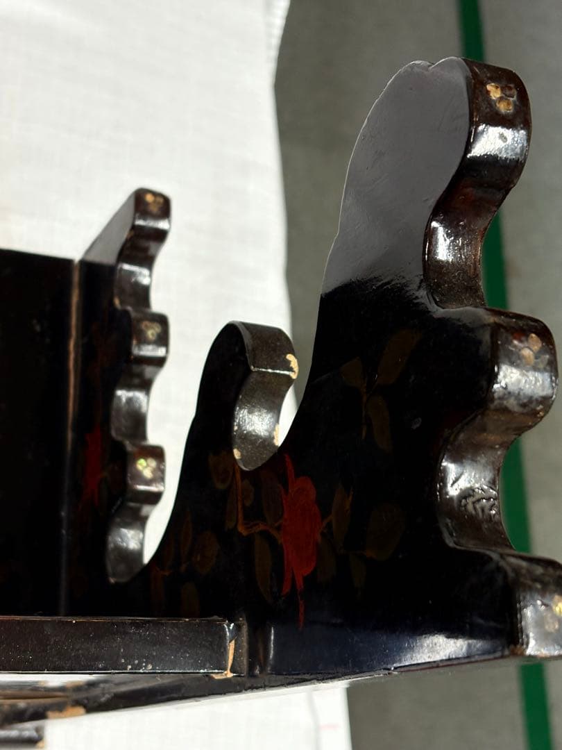 刀掛け 六本掛刀掛 琉球 武具 骨董