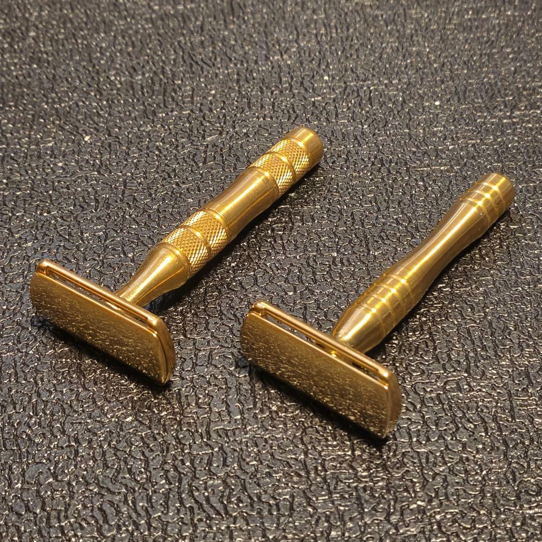 RAZORINE FLATBOY 75とFLATBOY 73 オール真鍮製 RAZORINE FLATBOY 73 FULL BRASS ラゾリン フラットボーイ 73 オール