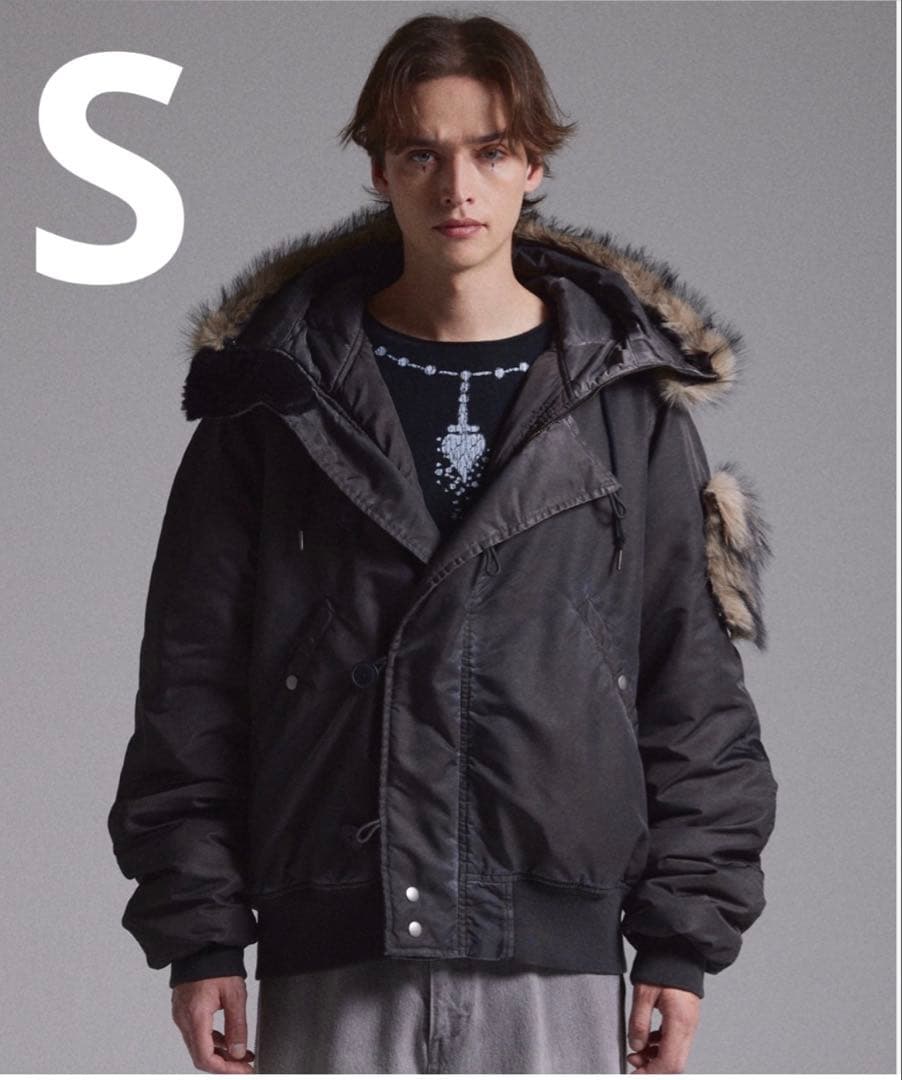 最終値下げ❗️【GRANCY】ファーポケットデザインフェードN2B