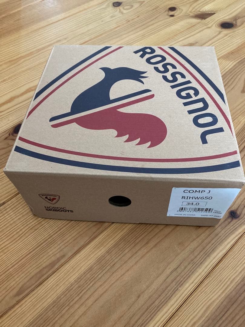 クロスカントリースキーブーツ　ROSSIGNOL COMP J 21.5cm