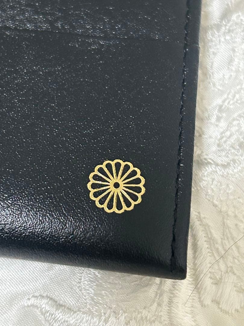 皇居 長財布 黒 最上級モデル 本革 レザー - メルカリ