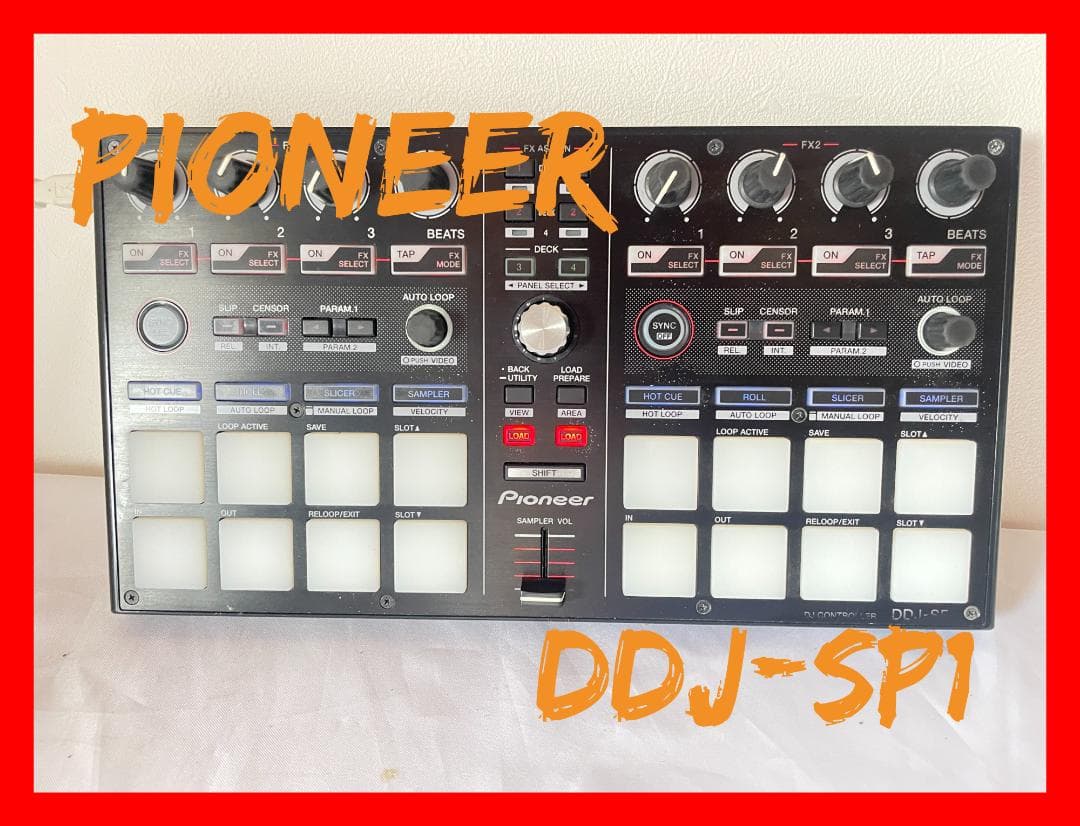 DJ機材 Pioneer DDJ-SP1 DDJ-SP1 Sub controller for Serato DJ Pro (black) - Pioneer DJ