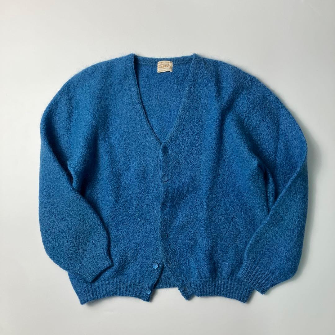 1950~60s BRENT モヘアカーディガン 60's BRENT モヘアカーディガン - used&vintage box Hi-smile