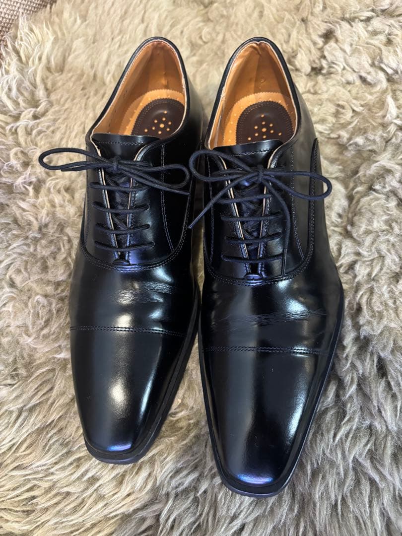 REGAL Worth collection ブラックドレスシューズ リーガル REGAL / worth collection ワースコレクション プレーントゥ