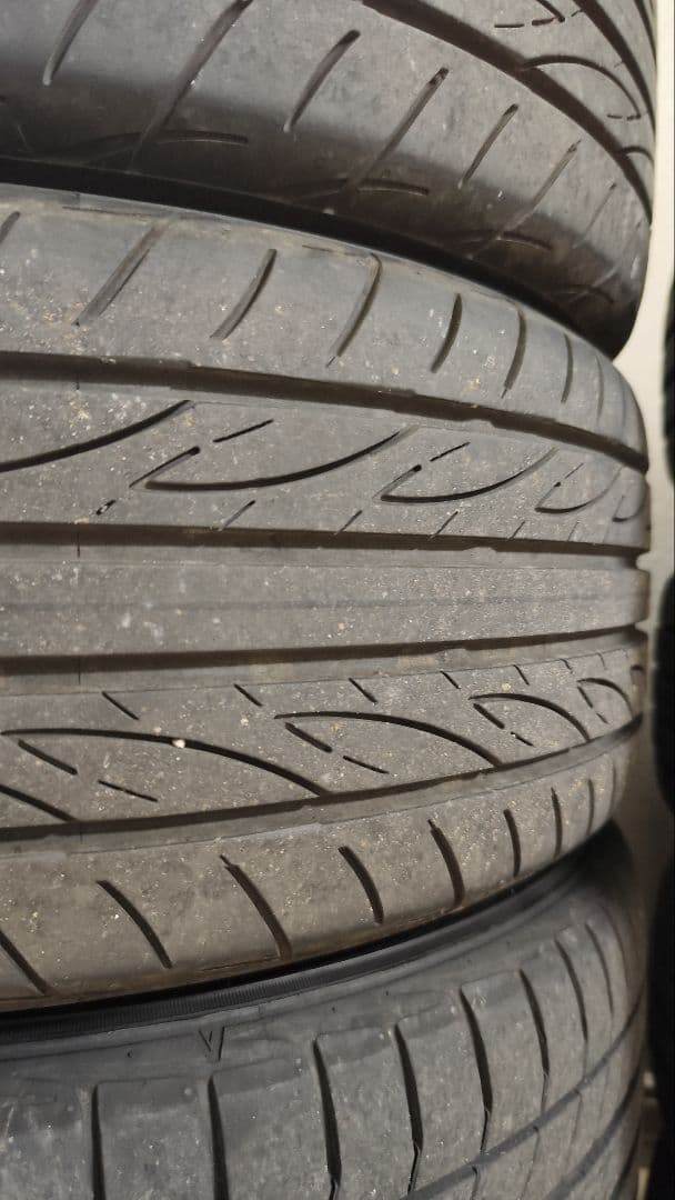 千葉県手渡し　エンケイPF01 100-4H 6.5J +53 4本