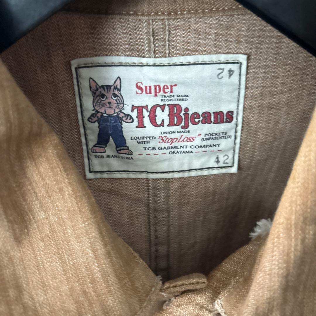 TCB jeans Tabby's Coatコーデュロイカバーオール 42 - メルカリ