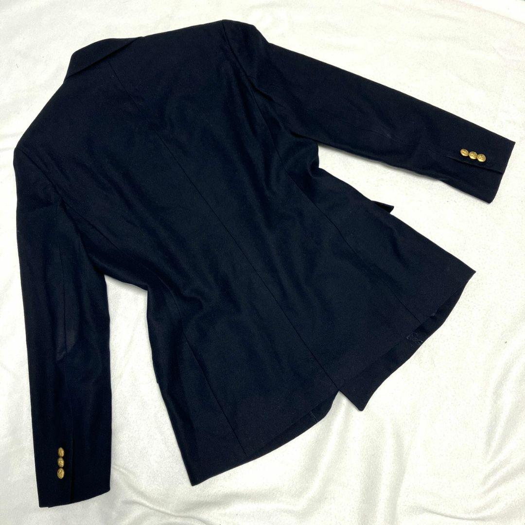 RALPH LAUREN 紺ブレ 金ボタン テーラードジャケット9号 - メルカリ