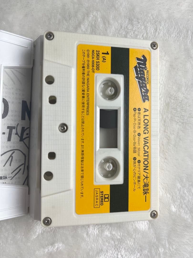 大滝詠一/A LONG VACATION カセットテープ 超希少・未使用に近い