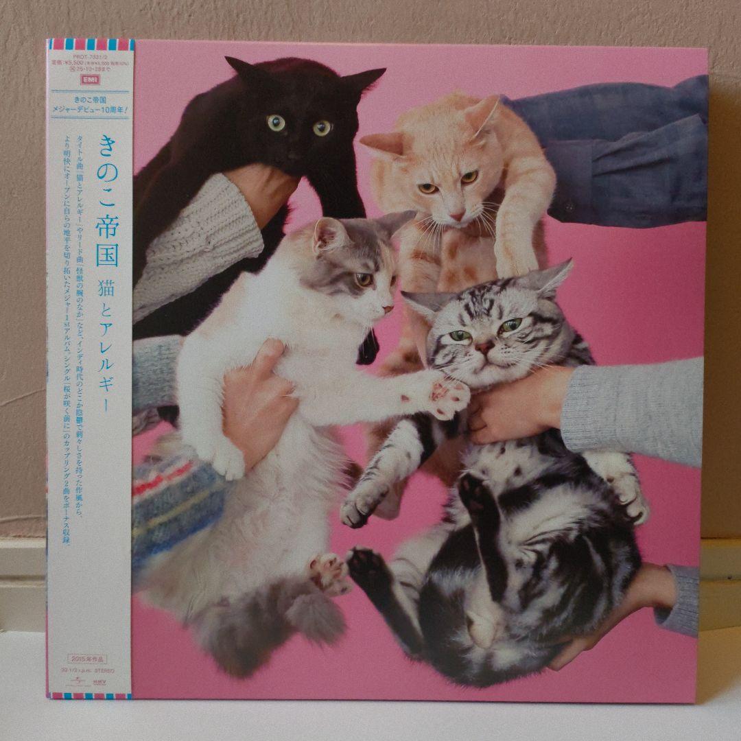 きのこ帝国 猫とアレルギー LPレコード きのこ帝国 - 猫とアレルギー【2LP】【レコード】 – Staghorn Records