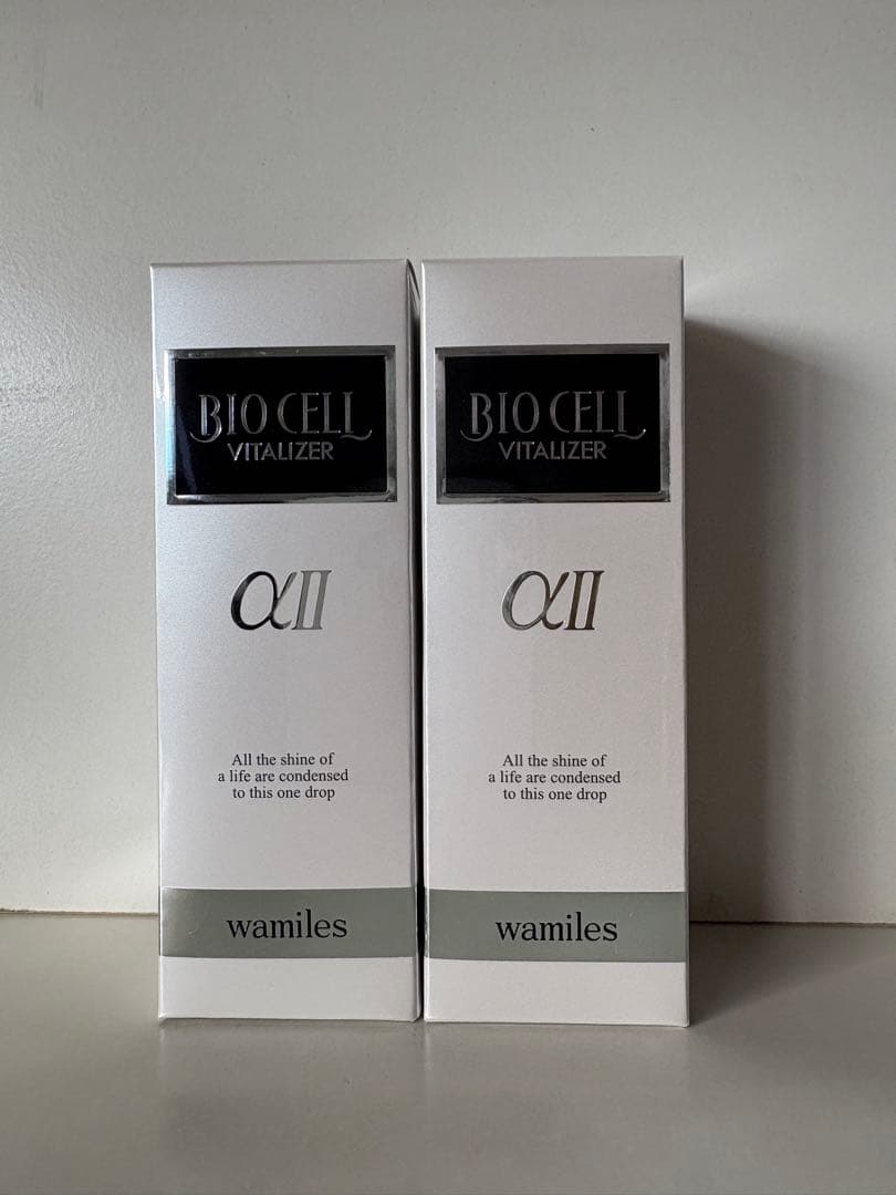 ワミレスビオセルバイタライザーαII 38㎖×2 - メルカリ