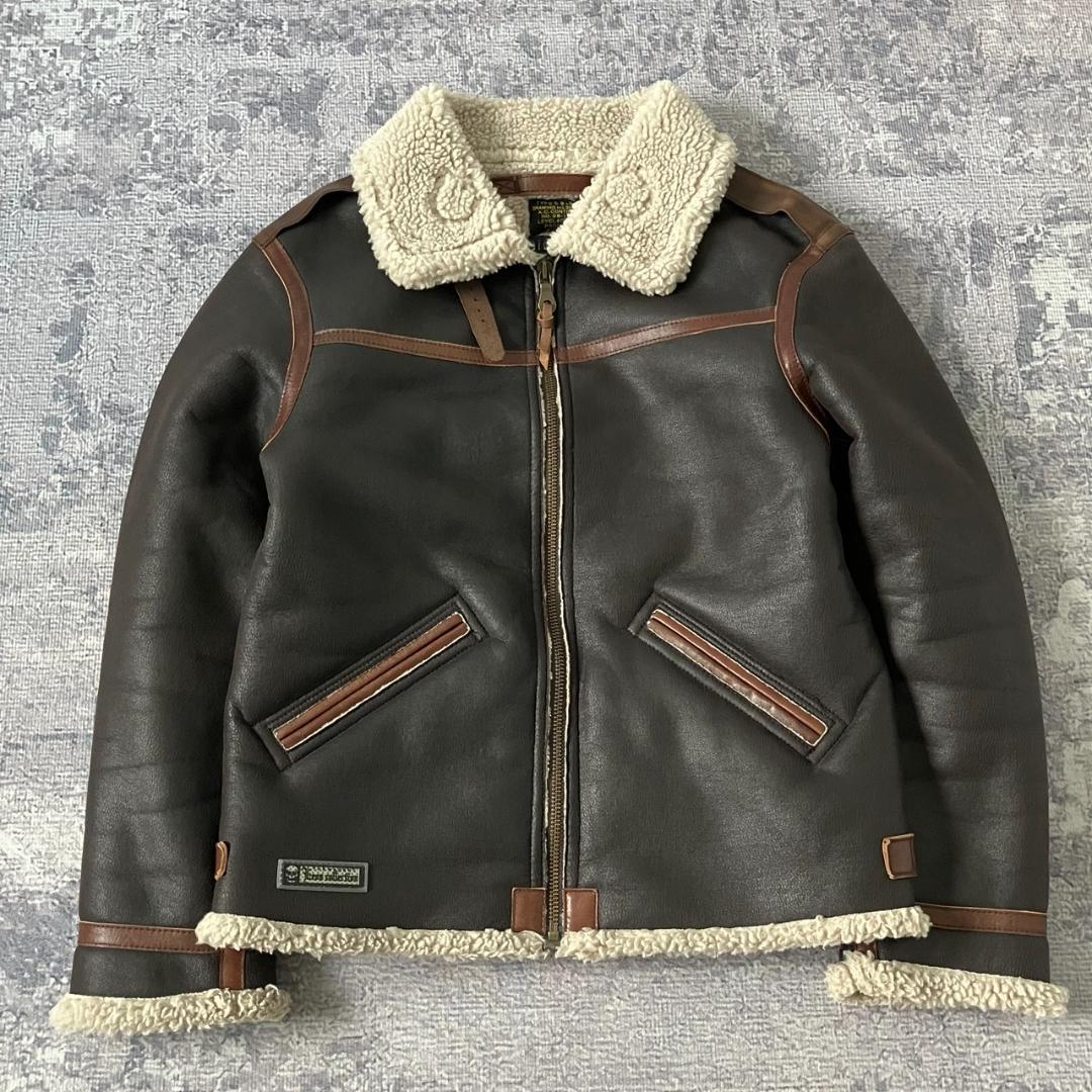 BIOHAZARD】B-6 LEONモデル ムートンジャケット バイオハザード - メルカリ