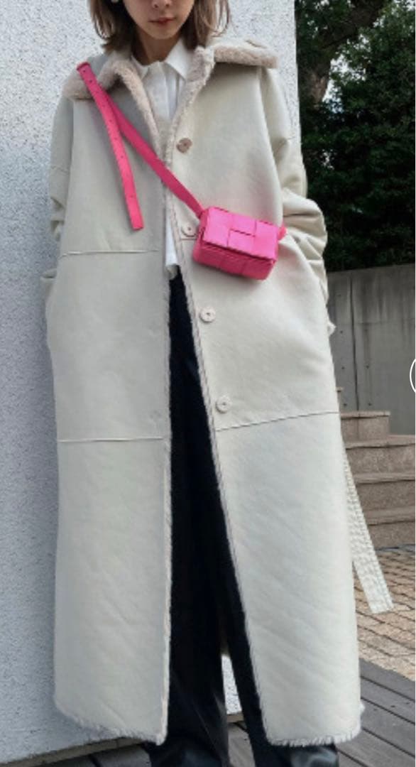 AMERI vintage MANY WAY FAKE BOA COAT