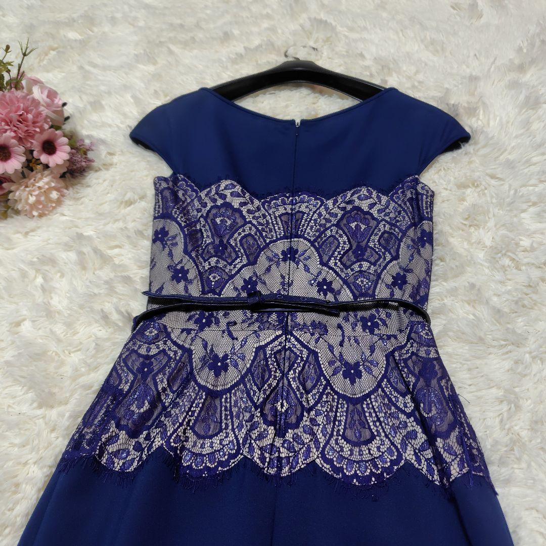 美品♡定価8万】タダシショージ リボンベルト付きレースドレス