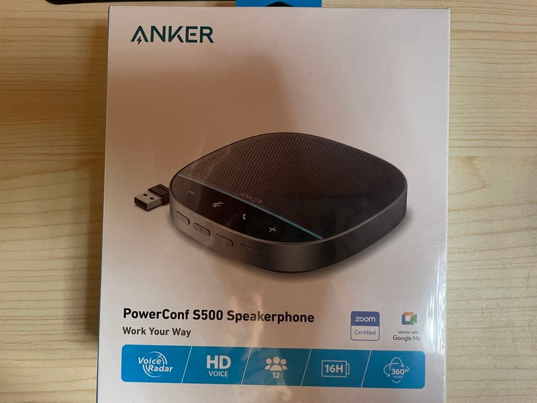 PCスピーカー ANKER Power ConfS500 speakerphone Anker PowerConf S500 | Bluetooth スピーカーフォンの製品情報