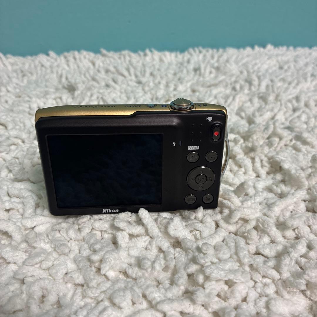 Nikon COOLPIX S3300 ニコン ゴールド 動作確認済 人気カラー - メルカリ