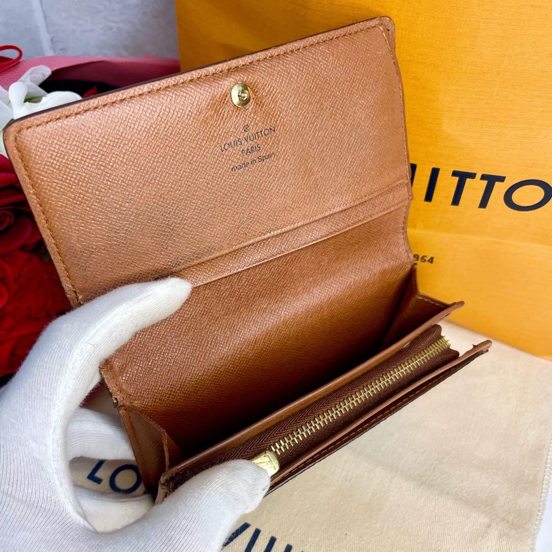 ✨美品✨️ルイヴィトン モノグラム ポルトモネ ビエ トレゾール 二