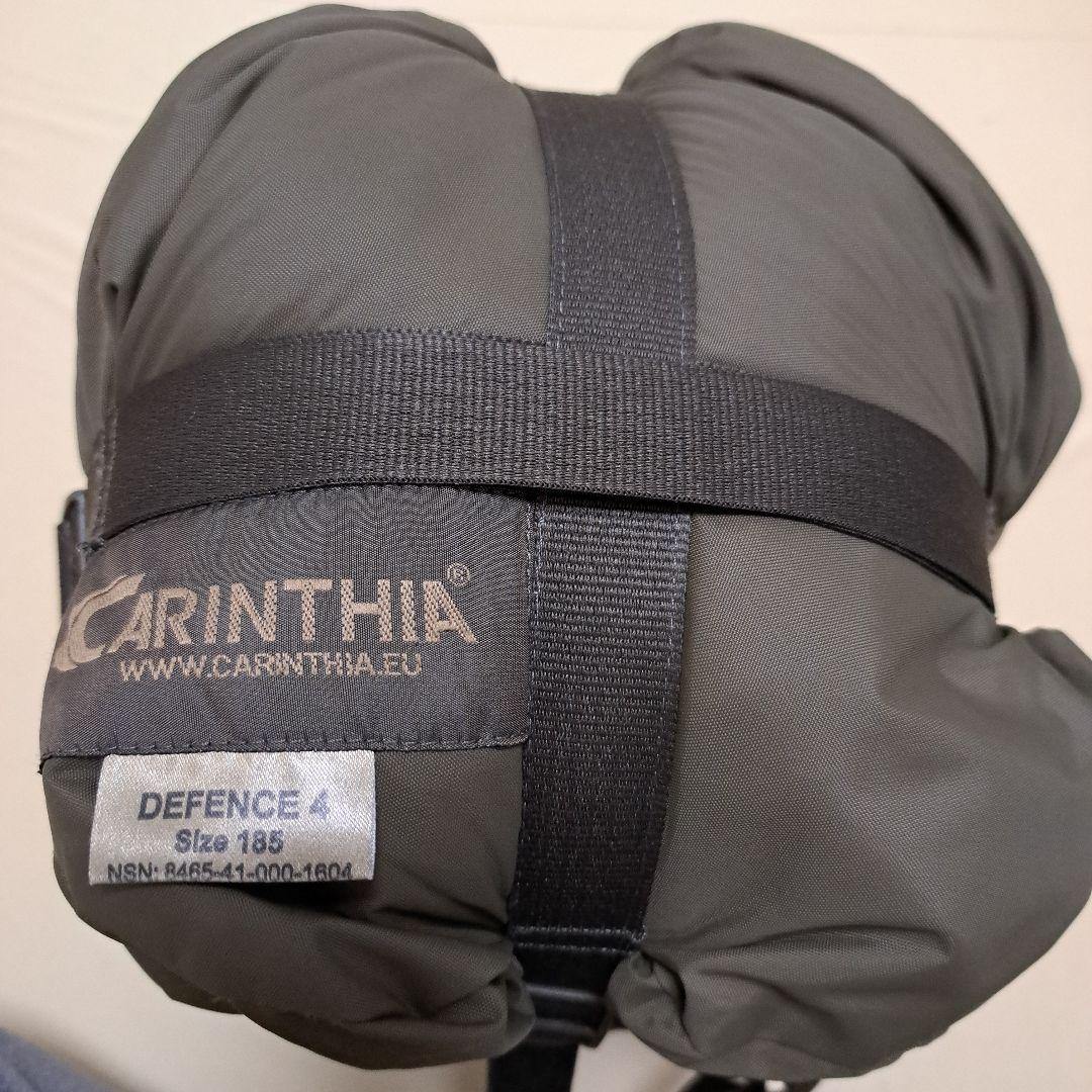 【美品】CARINTHIA DEFENCE 4 寝袋 サイズ185 Defence 4 / ディフェンス4 【全サイズ在庫あり】 – CARINTHIA