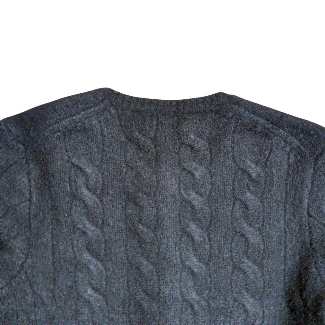 ポロラルフローレン ケーブルニット カーディガン カシミヤ混 ホース