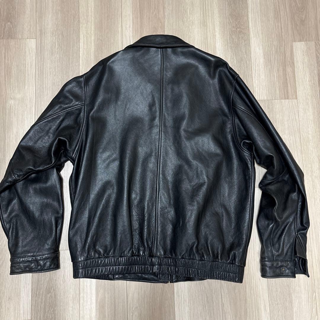 Eddie Bauer エディーバウアー レザー ジャケット L 黒 - メルカリ