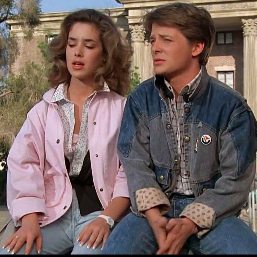 GUESS デニムジャケット BTTF バックトューザフューチャー - メルカリ