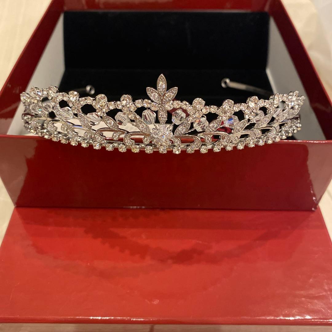 ABISTE シルバー ティアラ ワタベウェディング - メルカリ