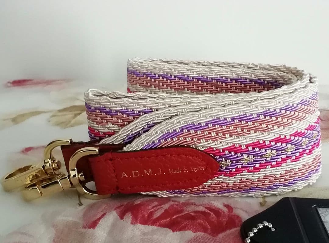 ADMJ☆ショルダーストラップ☆タイプ 2☆タマミワタナベZAOレザー