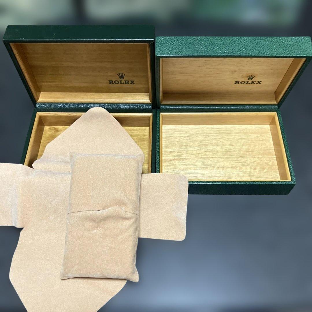 チ*認様 ROLEX ロレックス 時計用 空箱 内箱 外箱 メンズ グリーン タ